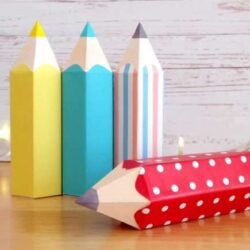 Caja de regalo de lápiz