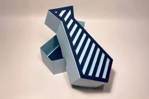Caja de regalo de corbata