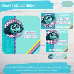 Etiqueta Escolar Intensamente2 Envidia