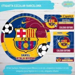 Etiqueta Escolar Barcelona