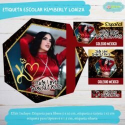 Etiqueta Escolar Kimberly Loaiza
