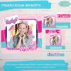 Etiqueta Escolar Like Nastya