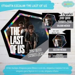 Etiqueta Escolar The Last Of Us
