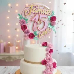 Cake Topper XV Años
