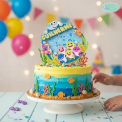 Alternative view of Cake Topper Baby Shark