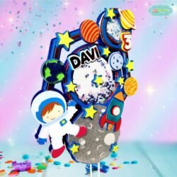 Cake Topper Astronauta
