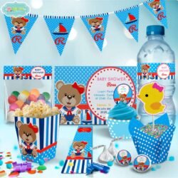 Kit Imprimible Osa de Peluche