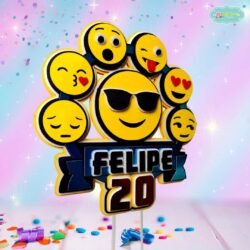 Cake Topper Emoji