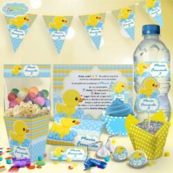 Kit Imprimible Baby Pato