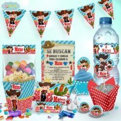 Kit Imprimible Cowboy