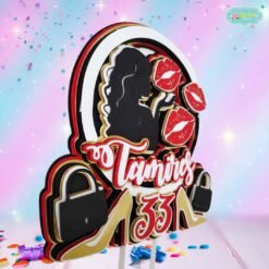 Cake Topper Mujer