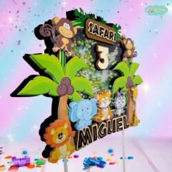 Cake Topper Safari