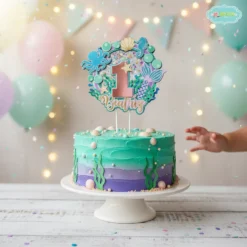 Alternative view of Cake Topper Sirena