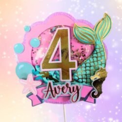 Cake Topper Sirena