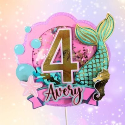 Cake Topper Sirena