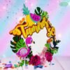 Cake Topper Tropical