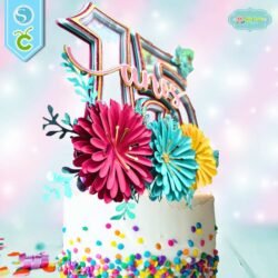 Cake Topper 15 Años