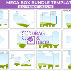 Alternative view of Kit de 15 Plantillas de Canva Mega cajas