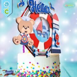 Cake Topper Oso Marinero