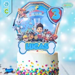 Cake Topper Patrulla Canina