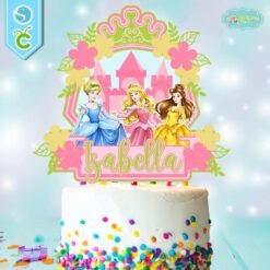 Cake Topper Princesas