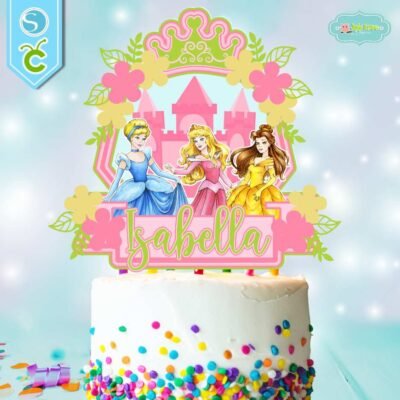 Cake Topper Princesas