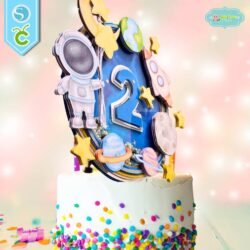 Cake Topper Astronauta