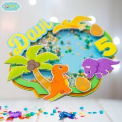 Cake Topper Dinosaurios Baby