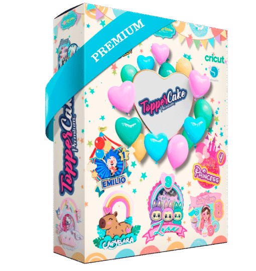 Kit Cake Toppers Premium