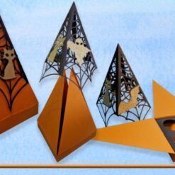 Alternative view of Caja piramide explosiva de Halloween