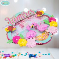 Cake Topper Flamingo