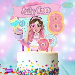 Cake Topper Mis Pastelitos