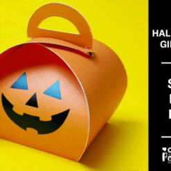 Bolsa de regalo de Halloween SVG