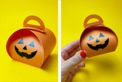 Alternative view of Bolsa de regalo de Halloween SVG