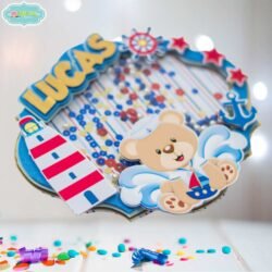 Cake Topper Oso Marinero