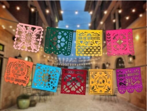 Papel Picado Bundle - 9 Fiesta, Day - Imagen 2