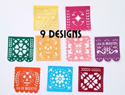 Papel Picado Bundle - 9 Fiesta, Day - Imagen 3