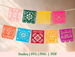 Papel Picado Bundle - 9 Fiesta, Day