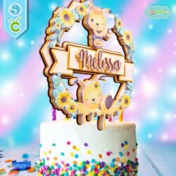 Cake Topper Pequeña Abaja