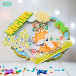 Cake Topper Pequeño Zorro