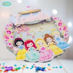 Cake Topper Princesas