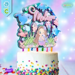 Cake Topper Sirena