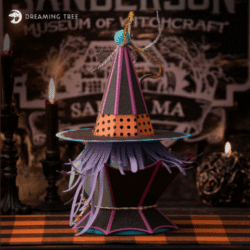 Alternative view of Caja de golosinas de bruja SVG