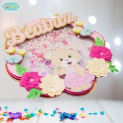 Cake Topper Oso De Peluche