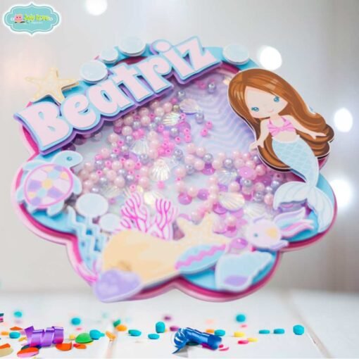 Cake Topper Sirena