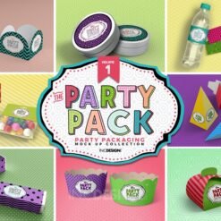 Party Pack Mockup Collection VOLUME 1