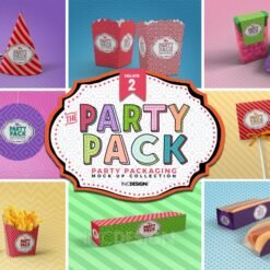 Party Pack Mockup Collection VOLUME 2