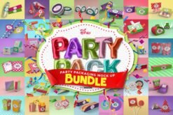 Party Pack Mockup BUNDLE