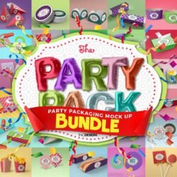 Party Pack Mockup BUNDLE