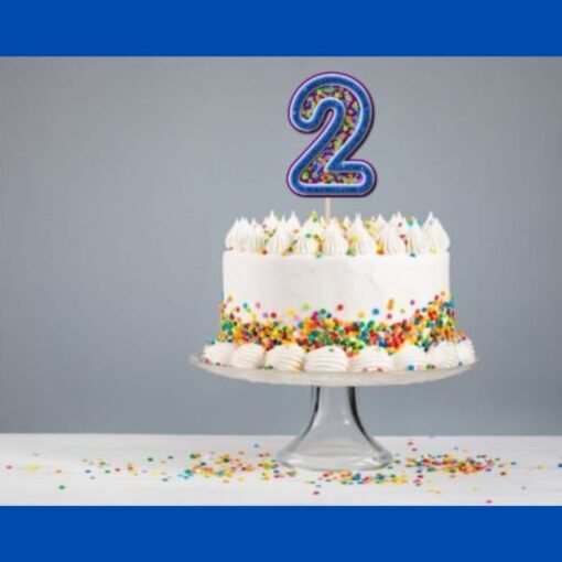 Cake Topper Shaker Numbers 0-9 - Imagen 2